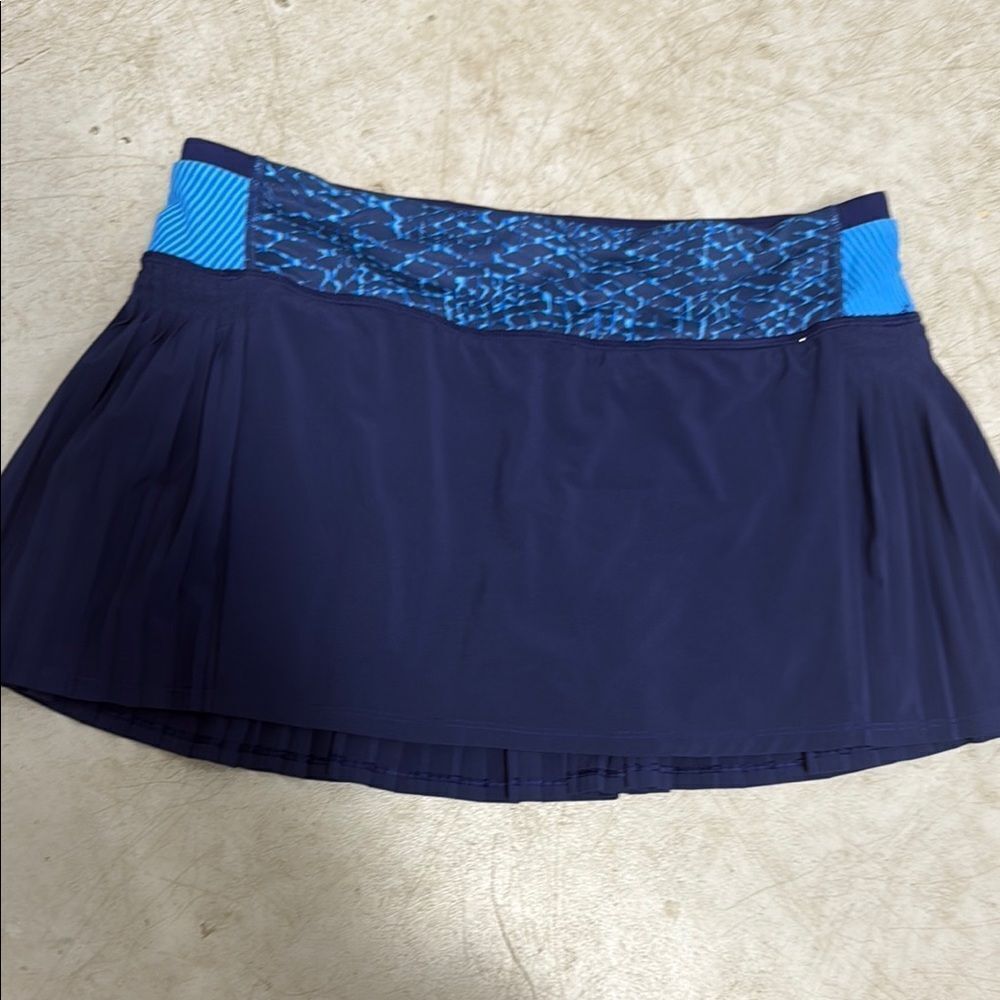 Navy Blue Women's Athletic Skirt - LULULEMON - NWOT